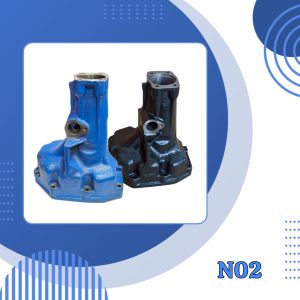 پوسته گلدانی (آبی و سبز)